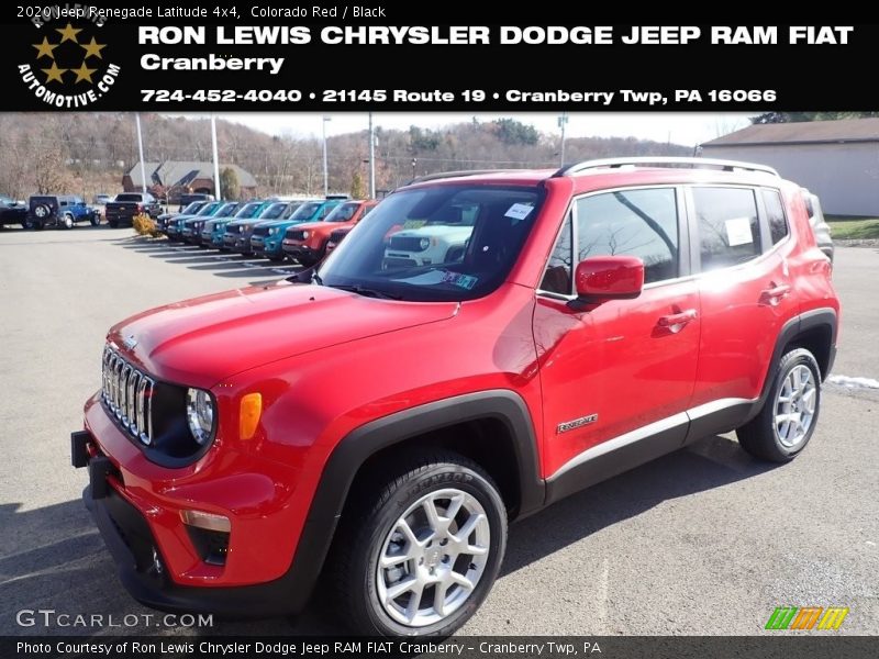Colorado Red / Black 2020 Jeep Renegade Latitude 4x4