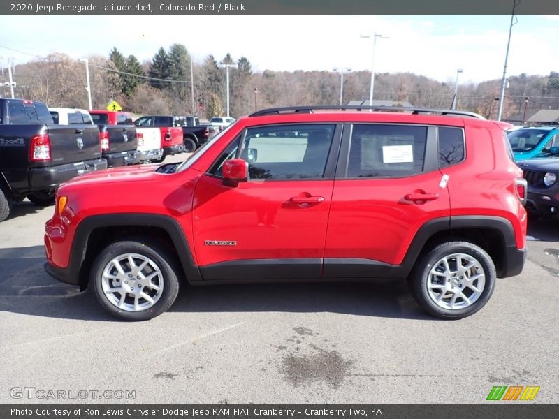 Colorado Red / Black 2020 Jeep Renegade Latitude 4x4