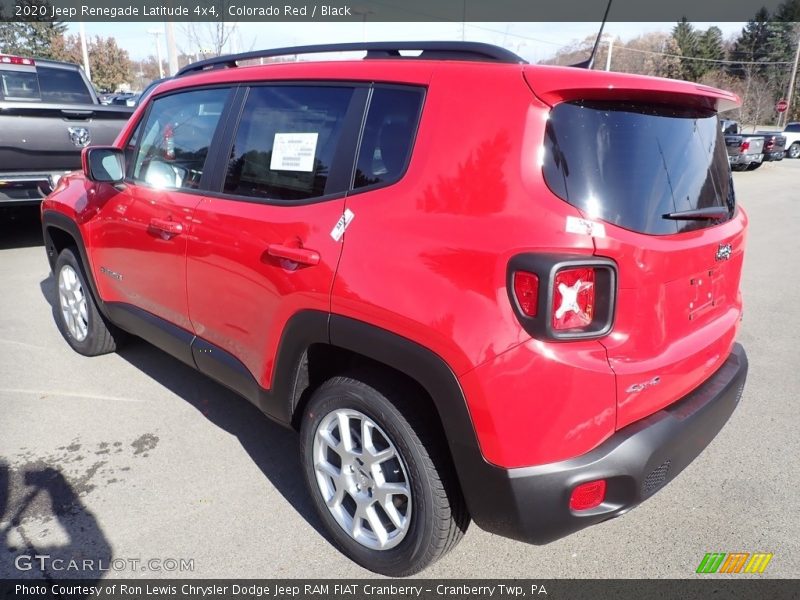 Colorado Red / Black 2020 Jeep Renegade Latitude 4x4