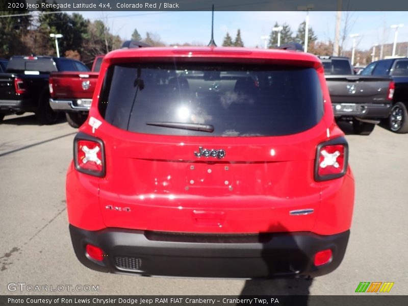 Colorado Red / Black 2020 Jeep Renegade Latitude 4x4