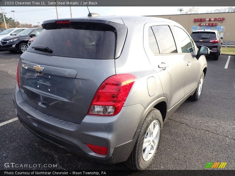 Satin Steel Metallic / Jet Black 2020 Chevrolet Trax LS