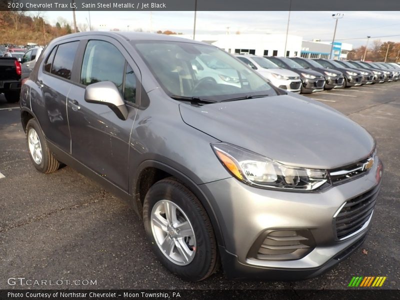 Satin Steel Metallic / Jet Black 2020 Chevrolet Trax LS