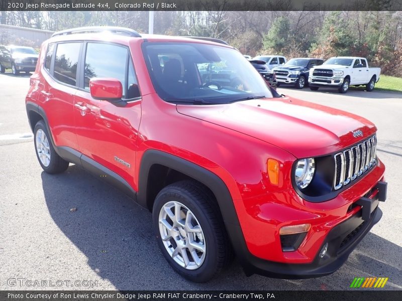 Colorado Red / Black 2020 Jeep Renegade Latitude 4x4