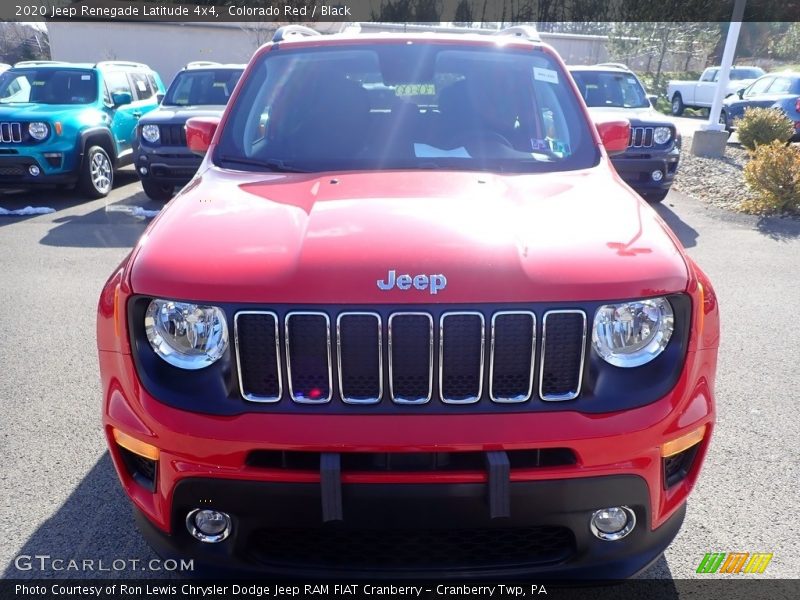 Colorado Red / Black 2020 Jeep Renegade Latitude 4x4