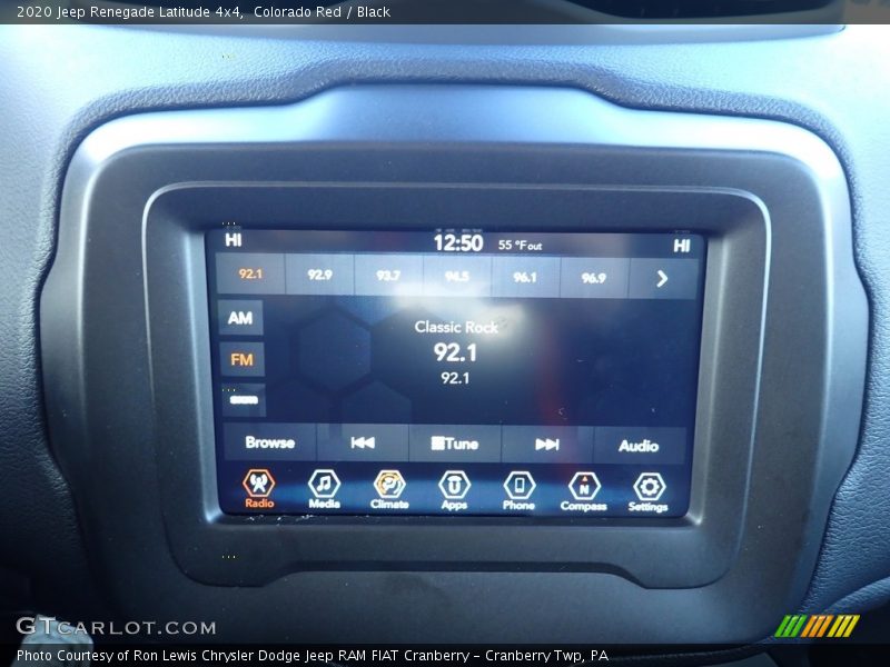 Colorado Red / Black 2020 Jeep Renegade Latitude 4x4