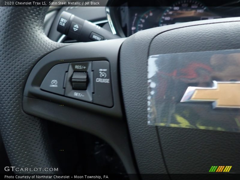 Satin Steel Metallic / Jet Black 2020 Chevrolet Trax LS