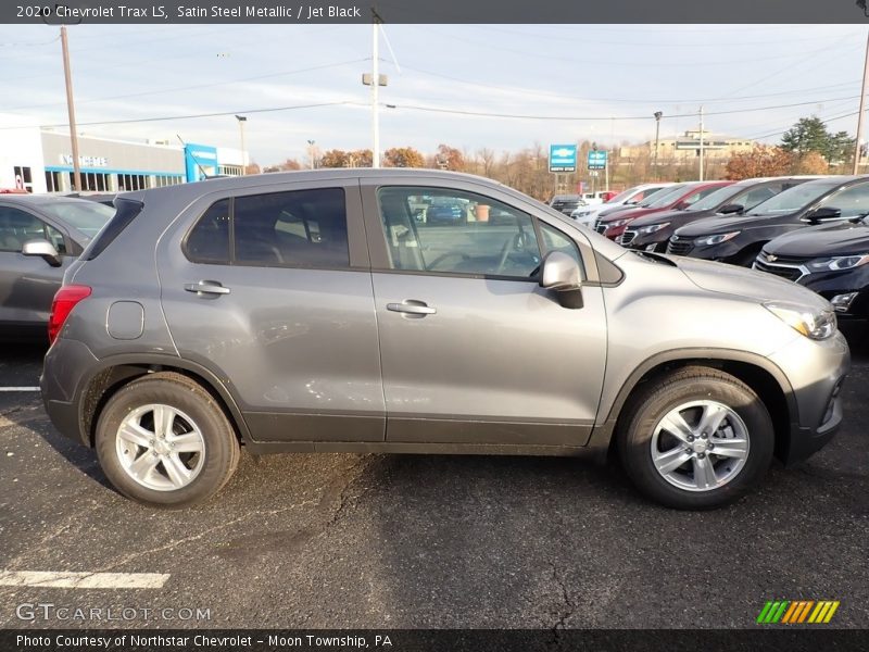 Satin Steel Metallic / Jet Black 2020 Chevrolet Trax LS