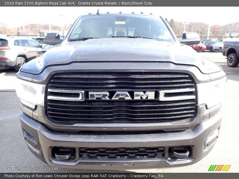 Granite Crystal Metallic / Black/Diesel Gray 2019 Ram 2500 Bighorn Mega Cab 4x4