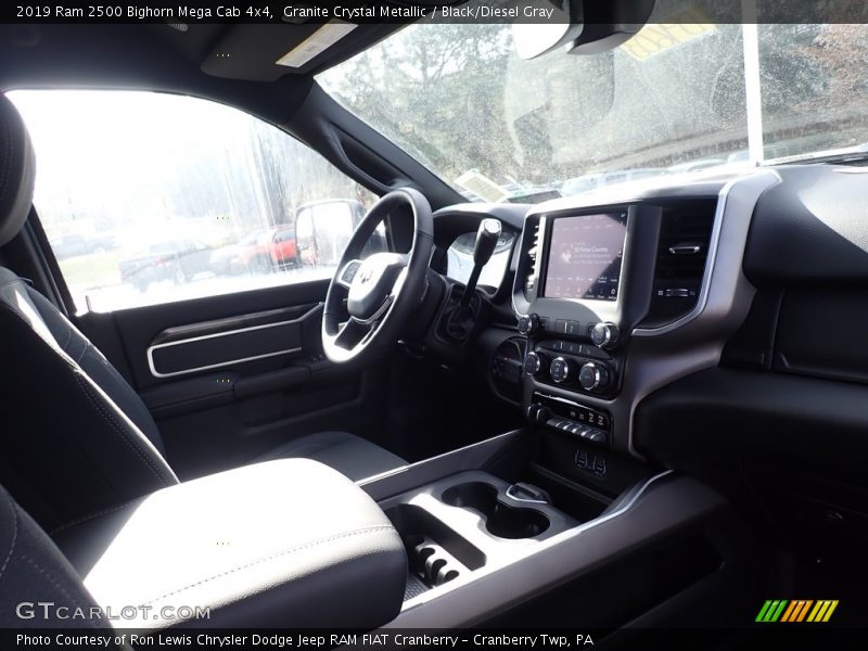Granite Crystal Metallic / Black/Diesel Gray 2019 Ram 2500 Bighorn Mega Cab 4x4