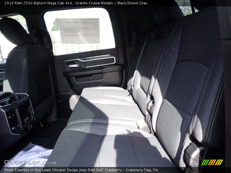 Granite Crystal Metallic / Black/Diesel Gray 2019 Ram 2500 Bighorn Mega Cab 4x4