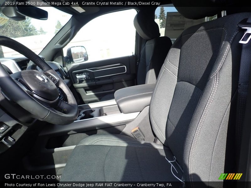 Granite Crystal Metallic / Black/Diesel Gray 2019 Ram 2500 Bighorn Mega Cab 4x4