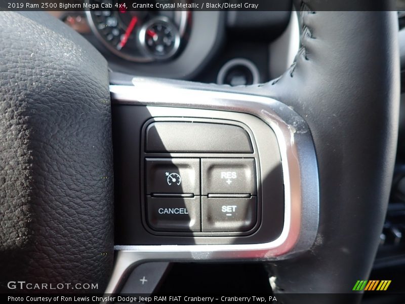 Granite Crystal Metallic / Black/Diesel Gray 2019 Ram 2500 Bighorn Mega Cab 4x4