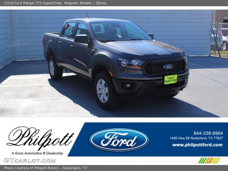 Magnetic Metallic / Ebony 2019 Ford Ranger STX SuperCrew