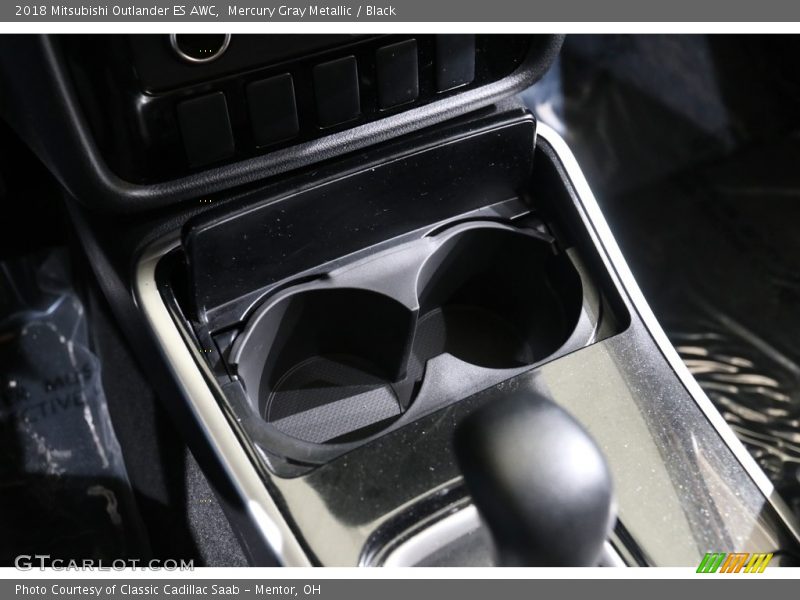 Mercury Gray Metallic / Black 2018 Mitsubishi Outlander ES AWC
