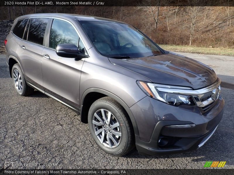Front 3/4 View of 2020 Pilot EX-L AWD