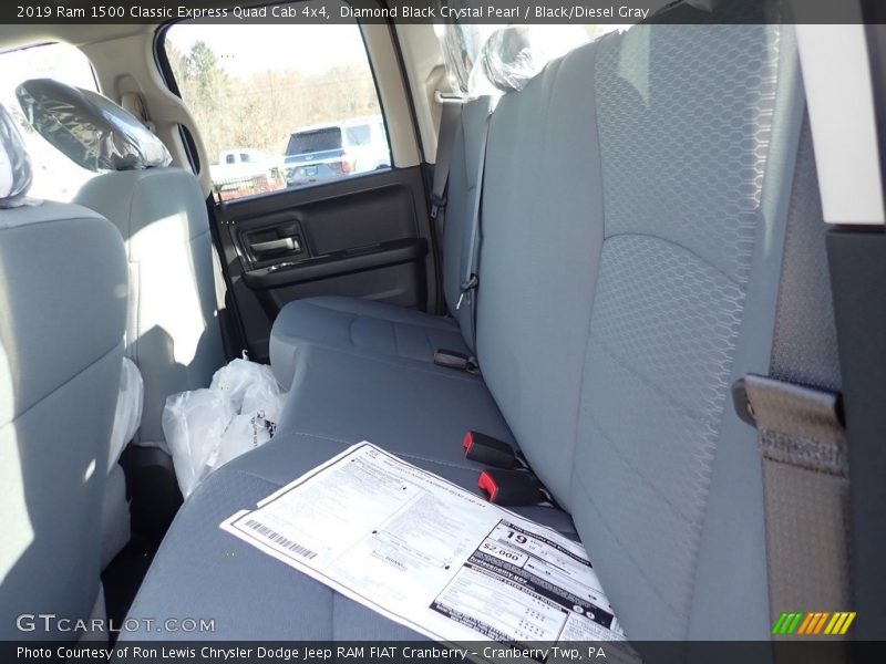 Diamond Black Crystal Pearl / Black/Diesel Gray 2019 Ram 1500 Classic Express Quad Cab 4x4
