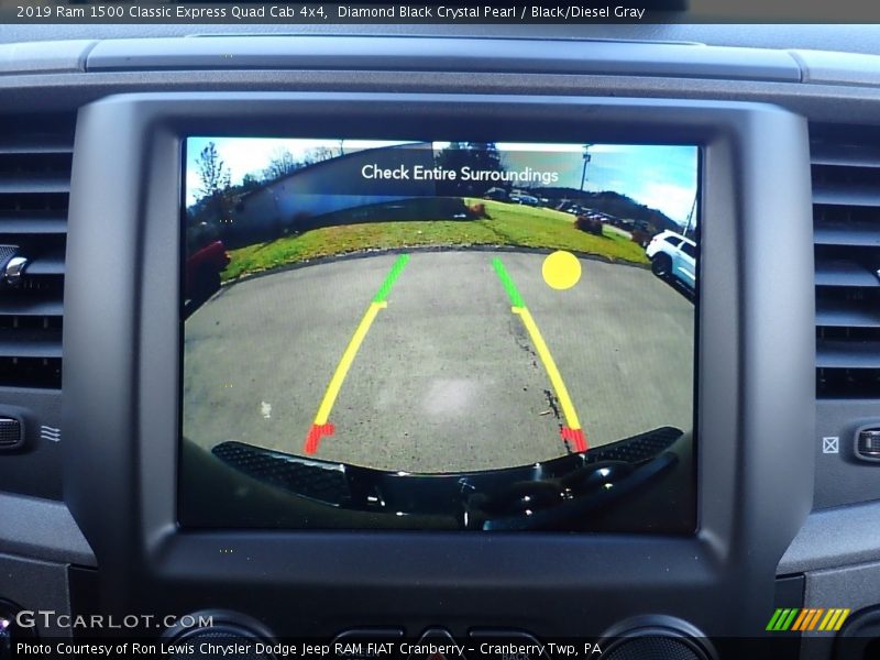 Diamond Black Crystal Pearl / Black/Diesel Gray 2019 Ram 1500 Classic Express Quad Cab 4x4