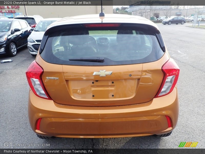 Orange Burst Metallic / Jet Black 2020 Chevrolet Spark LS