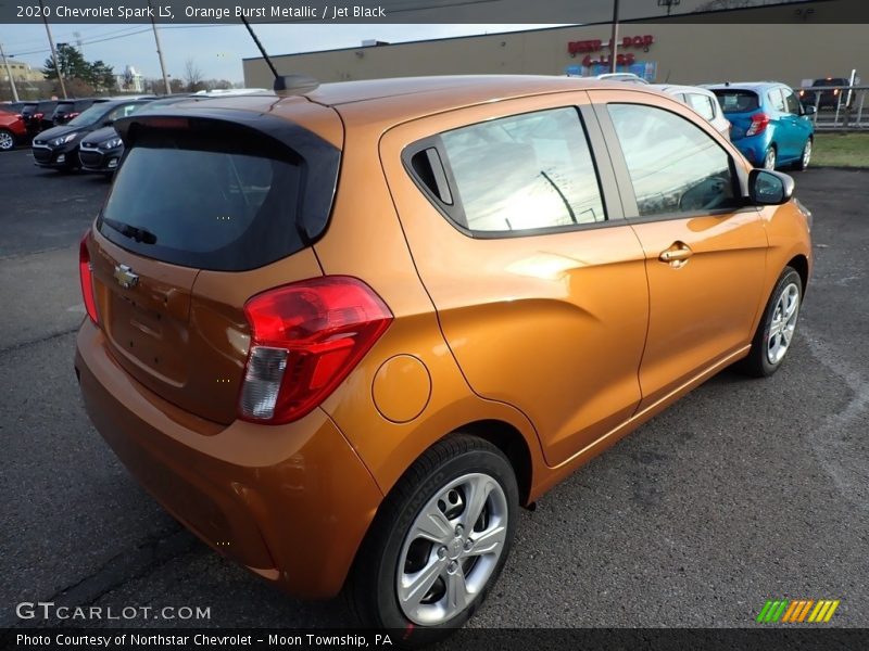 Orange Burst Metallic / Jet Black 2020 Chevrolet Spark LS