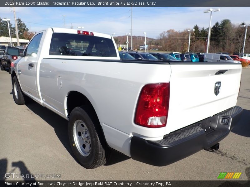 Bright White / Black/Diesel Gray 2019 Ram 1500 Classic Tradesman Regular Cab