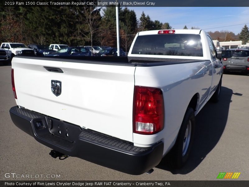 Bright White / Black/Diesel Gray 2019 Ram 1500 Classic Tradesman Regular Cab