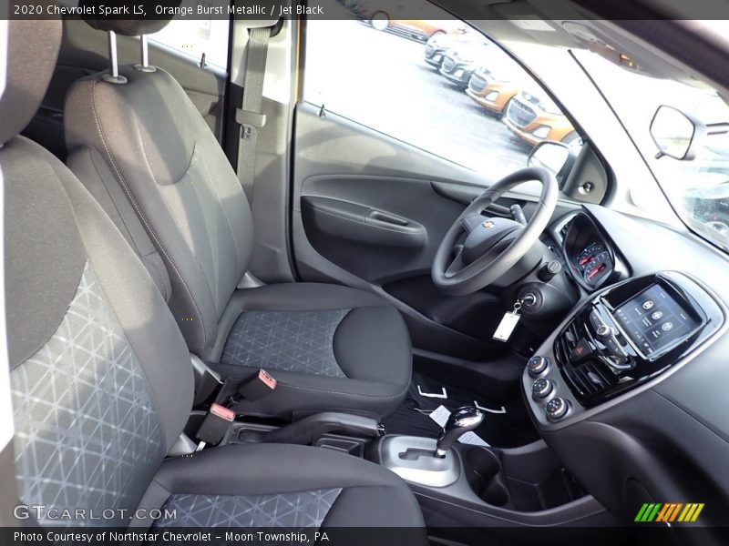 Orange Burst Metallic / Jet Black 2020 Chevrolet Spark LS