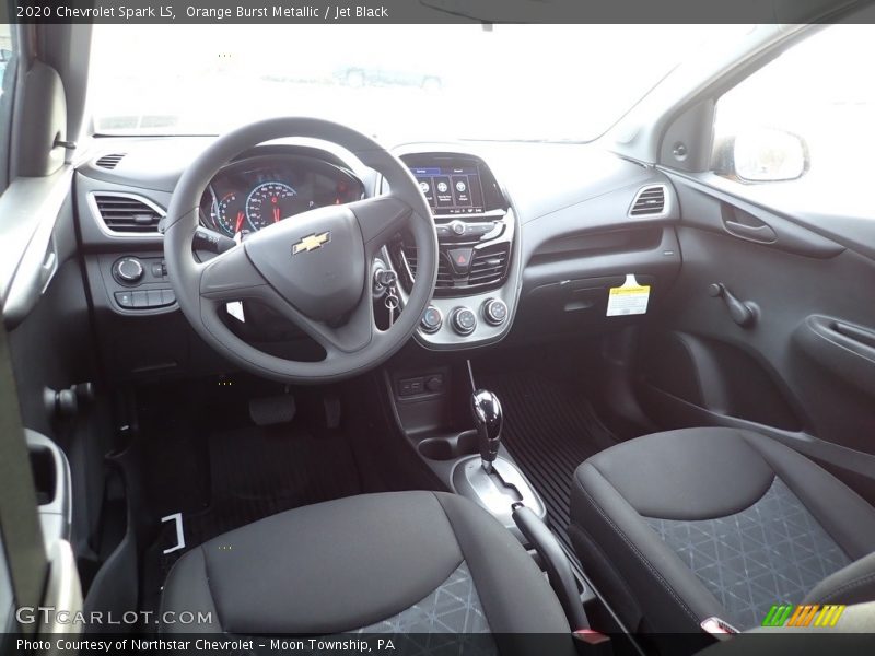 Orange Burst Metallic / Jet Black 2020 Chevrolet Spark LS