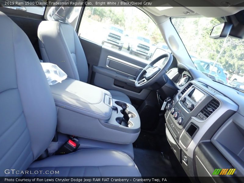 Bright White / Black/Diesel Gray 2019 Ram 1500 Classic Tradesman Regular Cab