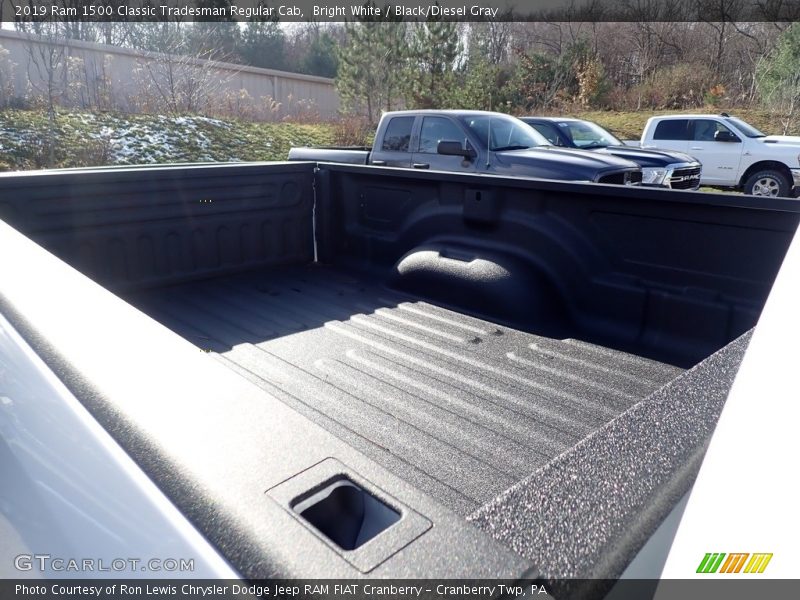Bright White / Black/Diesel Gray 2019 Ram 1500 Classic Tradesman Regular Cab