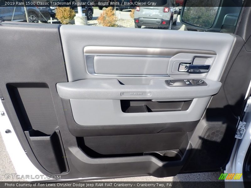Bright White / Black/Diesel Gray 2019 Ram 1500 Classic Tradesman Regular Cab