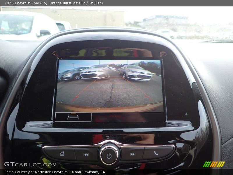 Orange Burst Metallic / Jet Black 2020 Chevrolet Spark LS