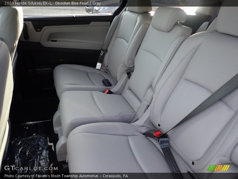 Obsidian Blue Pearl / Gray 2020 Honda Odyssey EX-L