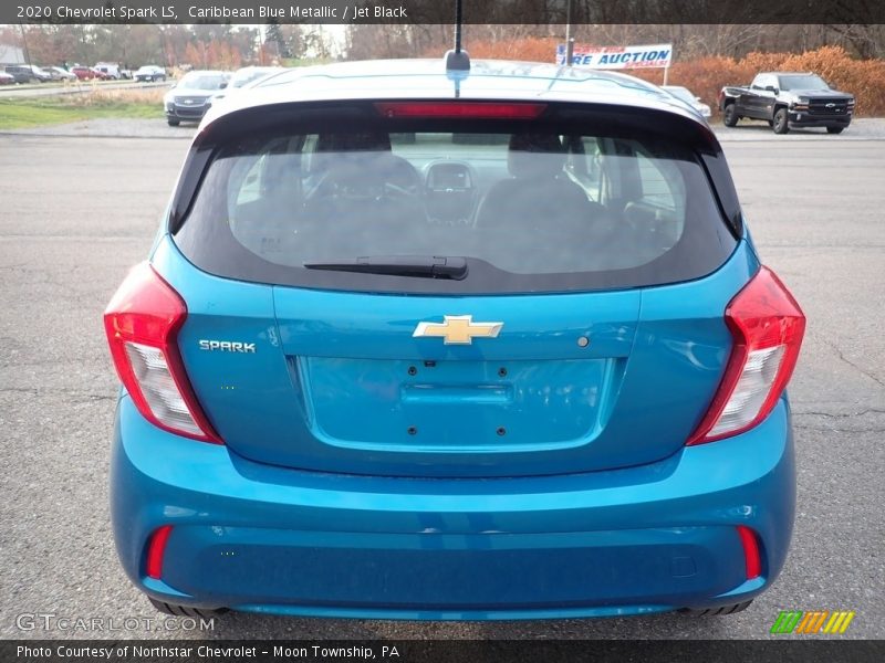 Caribbean Blue Metallic / Jet Black 2020 Chevrolet Spark LS