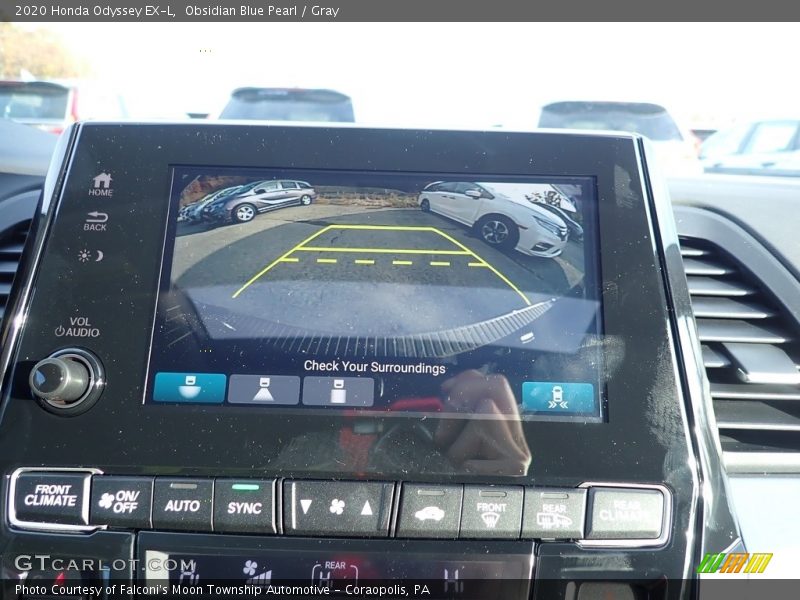 Controls of 2020 Odyssey EX-L