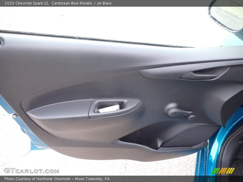 Caribbean Blue Metallic / Jet Black 2020 Chevrolet Spark LS