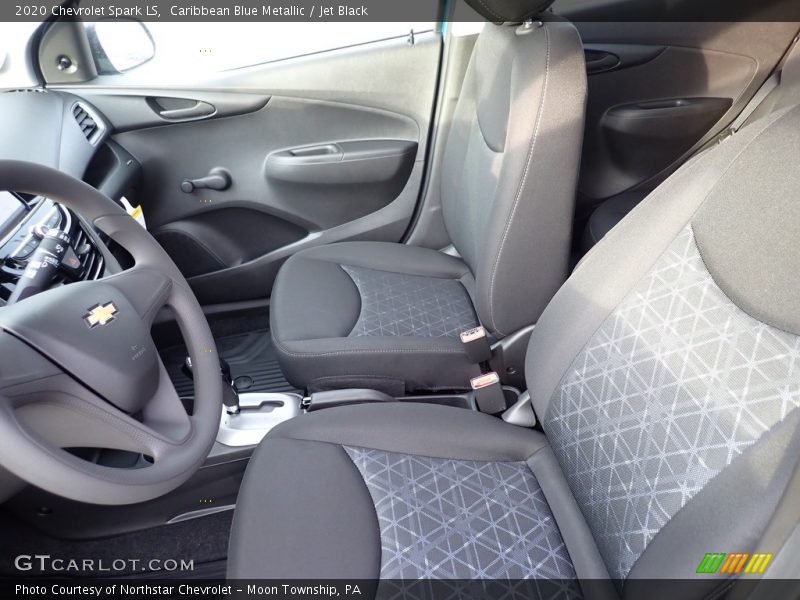Caribbean Blue Metallic / Jet Black 2020 Chevrolet Spark LS
