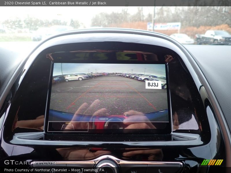 Caribbean Blue Metallic / Jet Black 2020 Chevrolet Spark LS