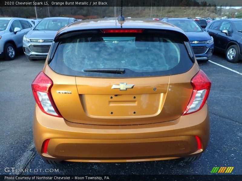 Orange Burst Metallic / Jet Black 2020 Chevrolet Spark LS