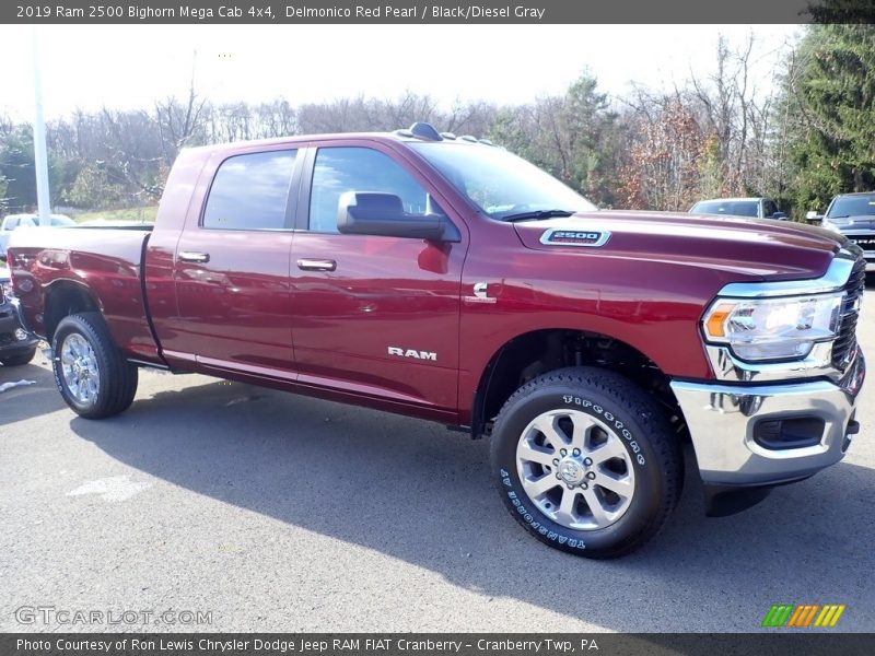 Front 3/4 View of 2019 2500 Bighorn Mega Cab 4x4