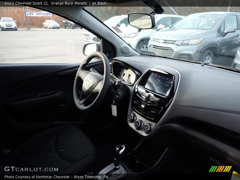Orange Burst Metallic / Jet Black 2020 Chevrolet Spark LS