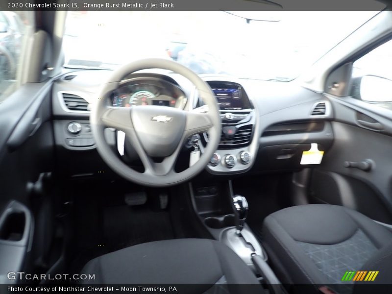 Orange Burst Metallic / Jet Black 2020 Chevrolet Spark LS