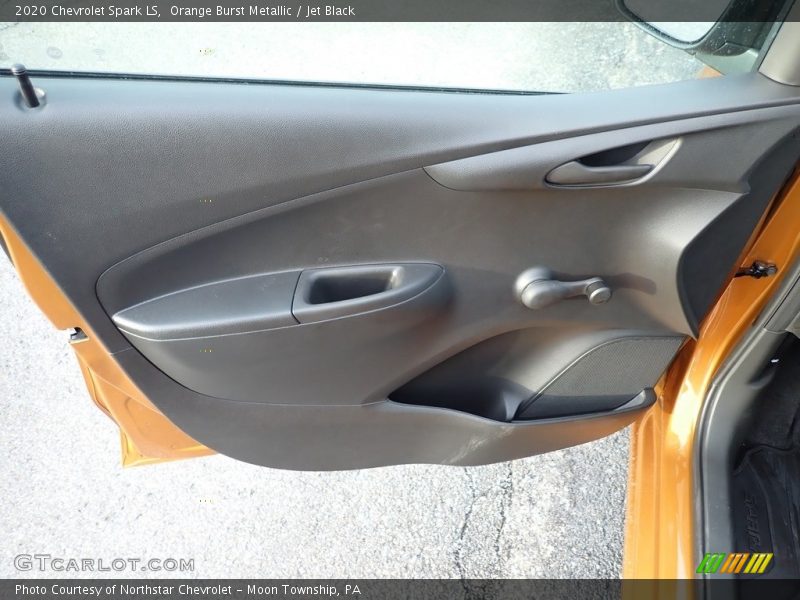 Orange Burst Metallic / Jet Black 2020 Chevrolet Spark LS