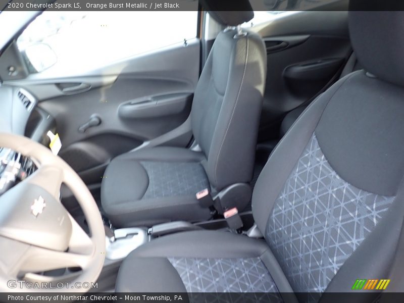 Orange Burst Metallic / Jet Black 2020 Chevrolet Spark LS