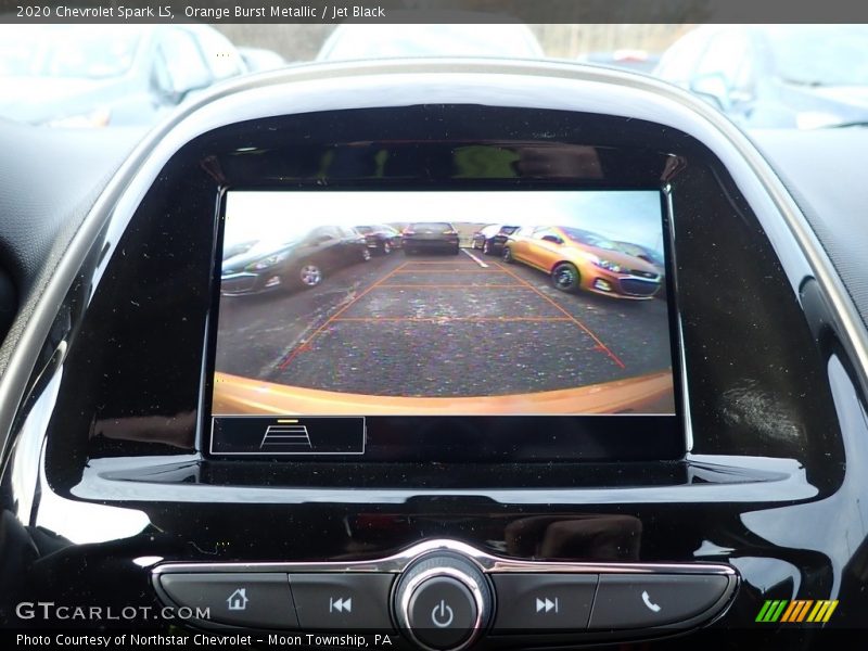 Orange Burst Metallic / Jet Black 2020 Chevrolet Spark LS