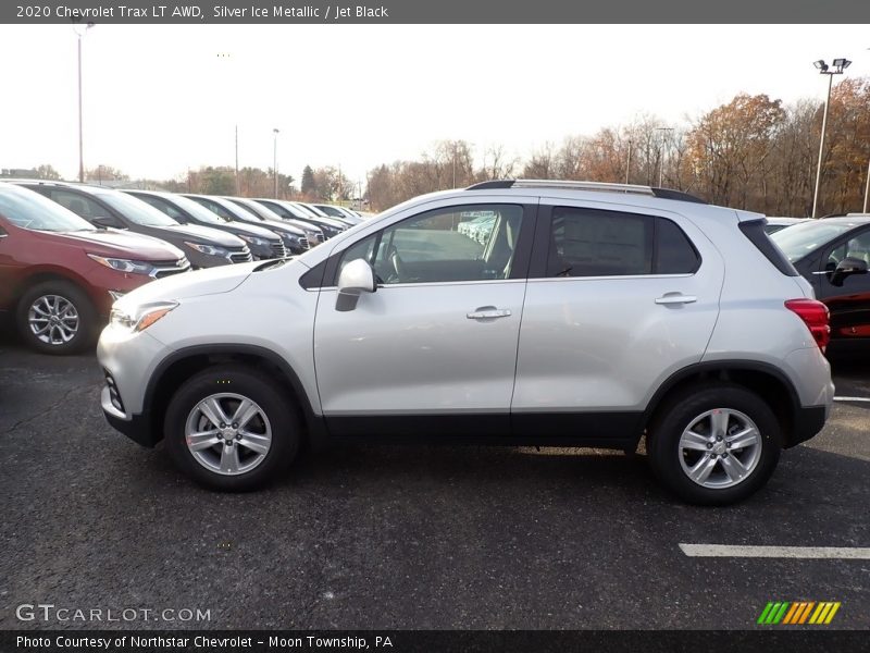 Silver Ice Metallic / Jet Black 2020 Chevrolet Trax LT AWD