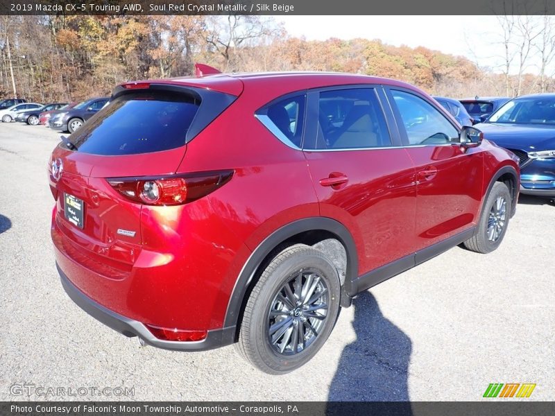 Soul Red Crystal Metallic / Silk Beige 2019 Mazda CX-5 Touring AWD