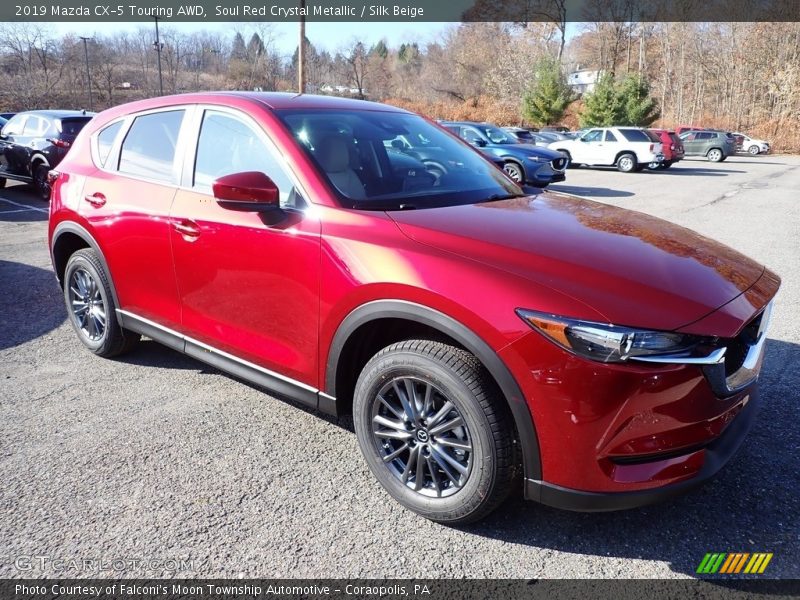 Front 3/4 View of 2019 CX-5 Touring AWD