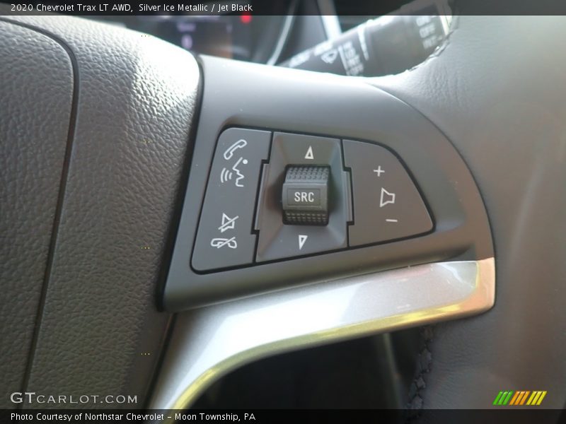 Silver Ice Metallic / Jet Black 2020 Chevrolet Trax LT AWD