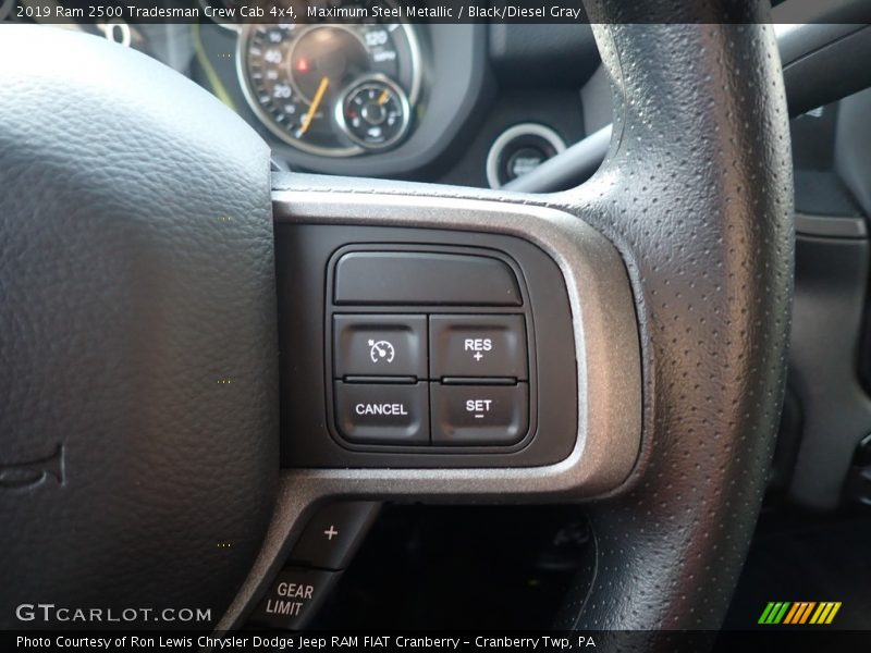 Maximum Steel Metallic / Black/Diesel Gray 2019 Ram 2500 Tradesman Crew Cab 4x4