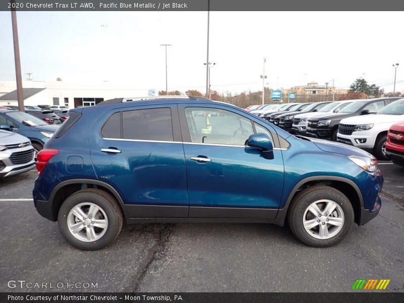 Pacific Blue Metallic / Jet Black 2020 Chevrolet Trax LT AWD